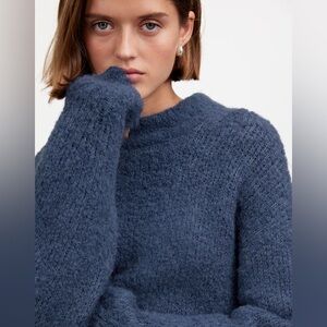 Madewell Wool & Alpaca Blend Bouclé Oversize Sweater